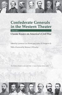 Produktbild: Confederate Generals in the Western Theater, Volume 1