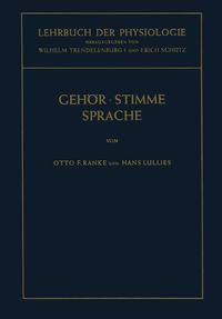 Produktbild: Lehrbuch der Physiologie in Zusammenh&auml;ngenden Einzeldarstellungen