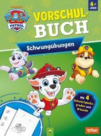 Produktbild: PAW Patrol Vorschulbuch Schwung&uuml;bungen