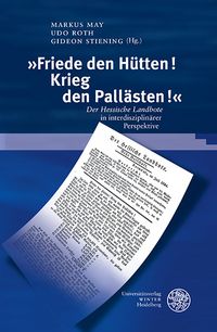 Produktbild: &raquo;Friede den H&uuml;tten! Krieg den Pall&auml;sten!&laquo;