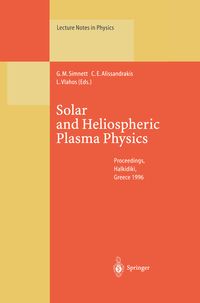 Produktbild: Solar and Heliospheric Plasma Physics
