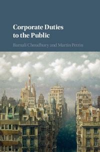 Produktbild: Corporate Duties to the Public