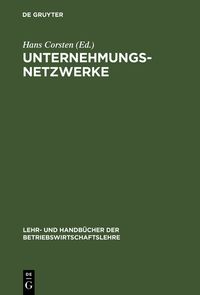 Produktbild: Unternehmungsnetzwerke