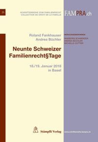 Bild vom Artikel Neunte Schweizer Familienrecht§tage vom Autor 