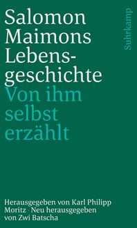 Produktbild: Salomon Maimons Lebensgeschichte