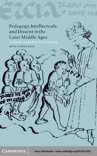 Produktbild: Pedagogy, Intellectuals, and Dissent in the Later Middle Ages