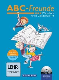 Produktbild: ABC-Freunde - F&uuml;r das 1. bis 4. Schuljahr - &Ouml;stliche Bundesl&auml;nder - Bisherige Ausgabe. W&ouml;rterbuch mit Bild-Wort-Lexikon Englisch und CD-ROM