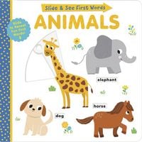 Produktbild: Animals: Slide and See First Words