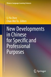 Produktbild: New Developments in Chinese for Specific and Professional Purposes