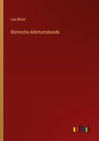 Produktbild: R&ouml;mische Altertumskunde