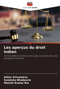 Produktbild: Les aper&ccedil;us du droit indien