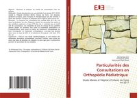Produktbild: Particularit&eacute;s des Consultations en Orthop&eacute;die P&eacute;diatrique