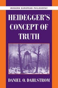 Produktbild: Heidegger's Concept of Truth