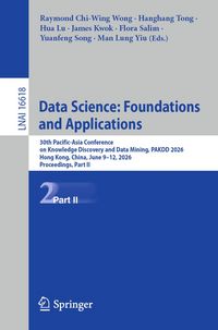 Produktbild: Data Science: Foundations and Applications