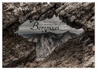 Produktbild: Bergpixel "kreuz und quer durch die Alpen" (Wandkalender 2026 DIN A2 quer), CALVENDO Monatskalender
