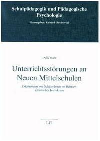 Produktbild: Muhr, D: Unterrichtsst&ouml;rungen an Neuen Mittelschulen
