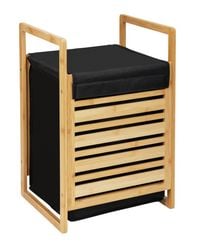 Produktbild: W&auml;schetruhe Mod. Ecori, Bambus, recyceltes Polyester