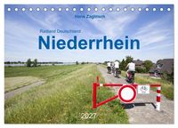 Produktbild: Radland Deutschland - Niederrhein (Tischkalender 2027 DIN A5 quer), CALVENDO Monatskalender