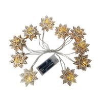 Produktbild: HTI-Living LED Lichterkette mit Weihnachtskerzen-Anh&auml;nger