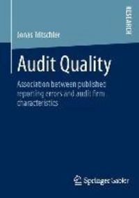 Produktbild: Audit Quality