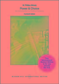 Produktbild: Shively, W: Power & Choice: An Introduction to Political Sci