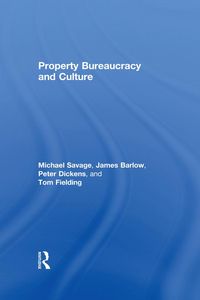 Produktbild: Property, Bureaucracy and Culture