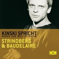 Produktbild: Kinski spricht Strindberg und Baudelaire