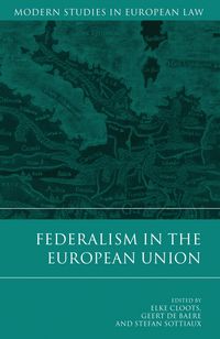Produktbild: Federalism in the European Union