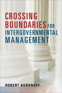 Produktbild: Crossing Boundaries for Intergovernmental Management