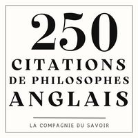 Produktbild: 250 citations de philosophes anglais