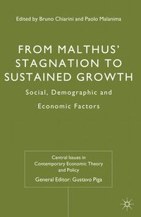 Produktbild: From Malthus' Stagnation to Sustained Growth
