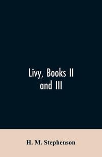 Produktbild: Livy, books II and III