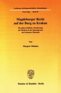 Produktbild: Magdeburger Recht auf der Burg zu Krakau.