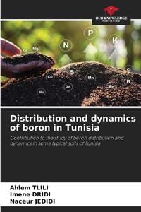 Produktbild: Distribution and dynamics of boron in Tunisia