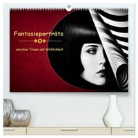 Produktbild: Fantasieportr&auml;ts zwischen Traum und Wirklichkeit (hochwertiger Premium Wandkalender 2027 DIN A2 quer), Kunstdruck in Hochglanz