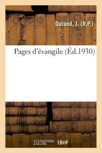 Produktbild: Pages d'&Eacute;vangile
