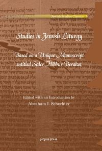 Produktbild: Studies in Jewish Liturgy