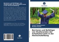 Produktbild: Barrieren und Bef&auml;higer von Studierenden der Scheduled Caste in der Hochschulbildung