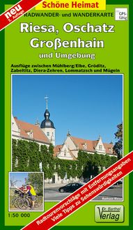 Produktbild: Radwander- und Wanderkarte Riesa, Oschatz, Gro&szlig;enhain und Umgebung