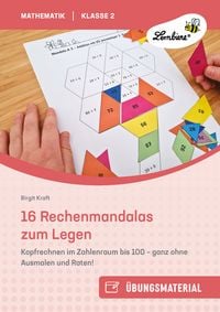 Produktbild: 16 Rechenmandalas zum Legen