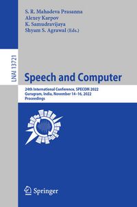 Produktbild: Speech and Computer