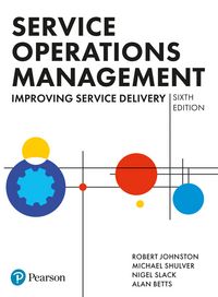 Produktbild: Service Operations Management