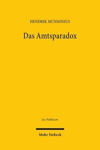 Produktbild: Das Amtsparadox