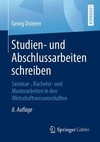 Produktbild: Studien- und Abschlussarbeiten schreiben