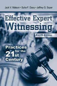 Produktbild: Effective Expert Witnessing, Fourth Edition: Practices for the 21st Century