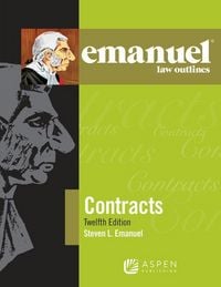 Produktbild: Emanuel Law Outlines for Contracts