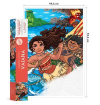 Produktbild: Vaiana : colorie les chiffres et d&eacute;couvre l'image
