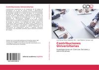 Produktbild: Contribuciones Universitarias