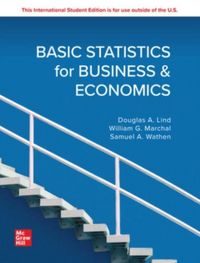 Produktbild: Basic Statistics for Business and Economics: 2024 Release ISE