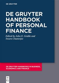 Produktbild: De Gruyter Handbook of Personal Finance